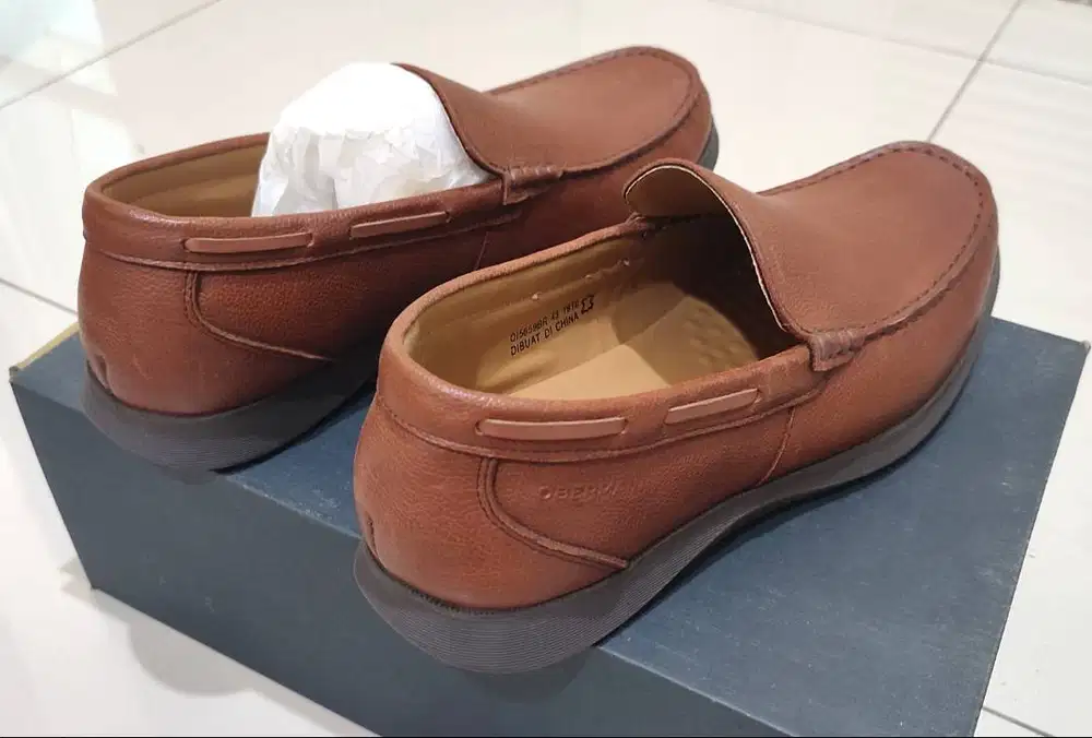 Sepatu Pria Obermain Kulit Asli - Kondisi Baru - Size 43