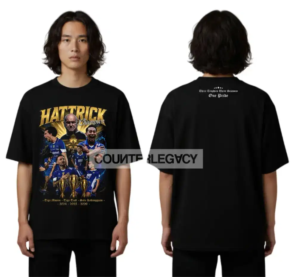 Kaos persib juara hattrik