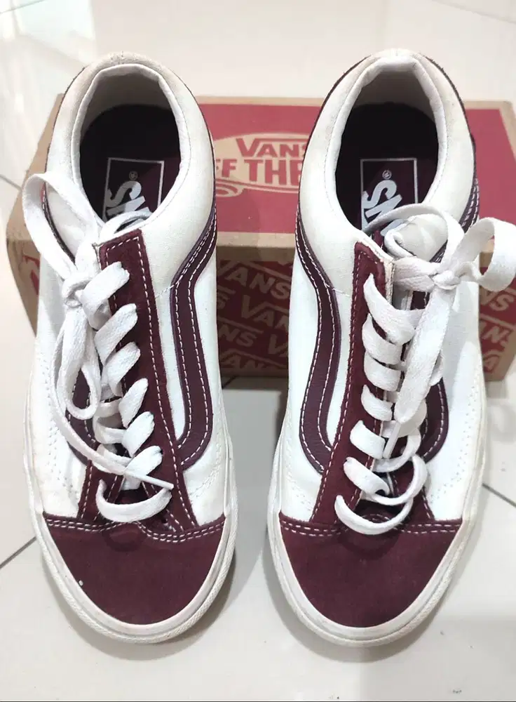 Sepatu Vans Unisex Ori - Kondisi Layak Pakai - Size 36