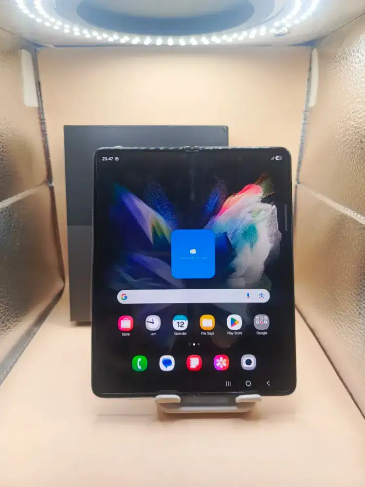 SAMSUNG Z FOLD 3 5G RAM 12/256GB ORIGINAL SEIN MULUS NORMAL FULLSHET