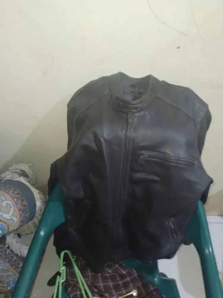 Jaket kulit asli dari garut kulit domba