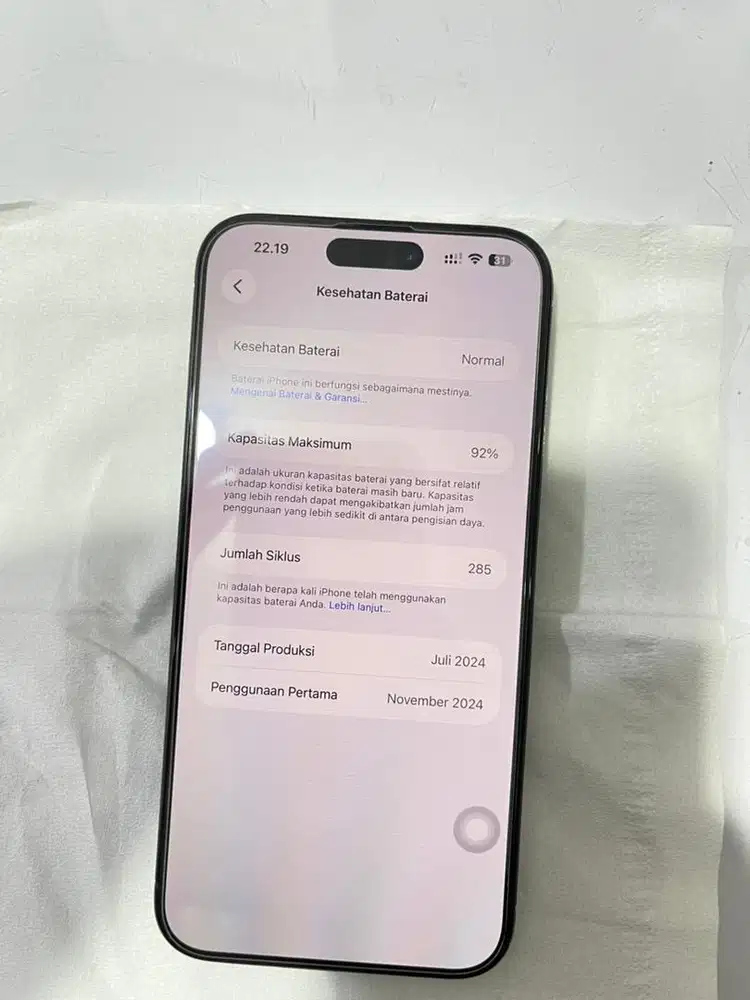 Iphone 15 promax 256 gb ibox