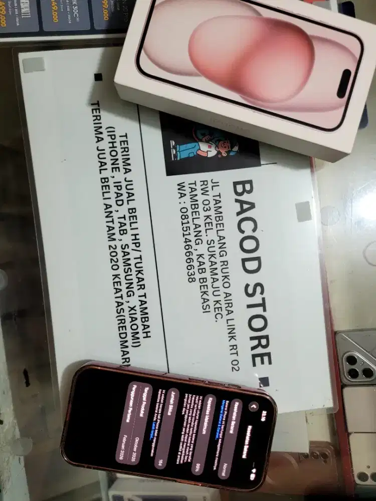 iPhone 15 128gb ibox