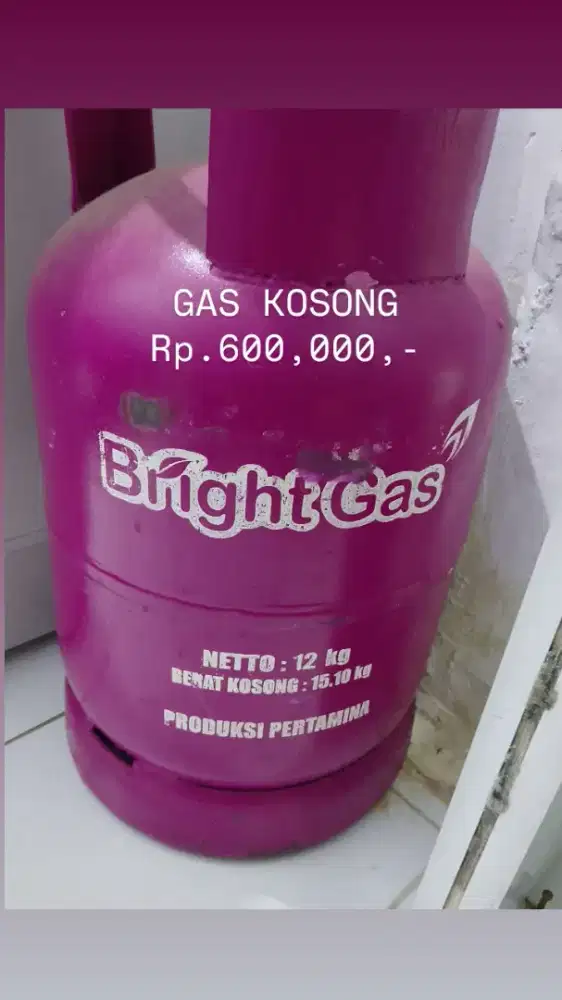 Jual gas bright 12kg