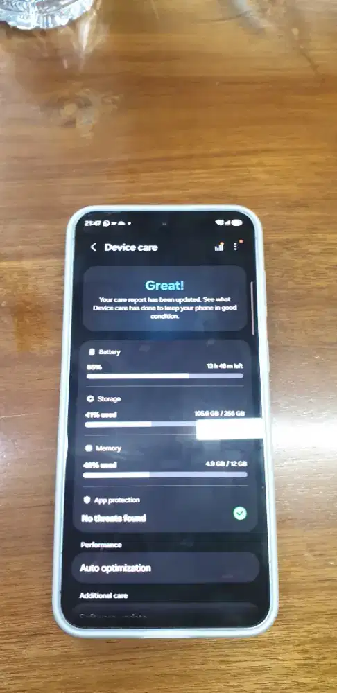 SAMSUNG A57 12/256