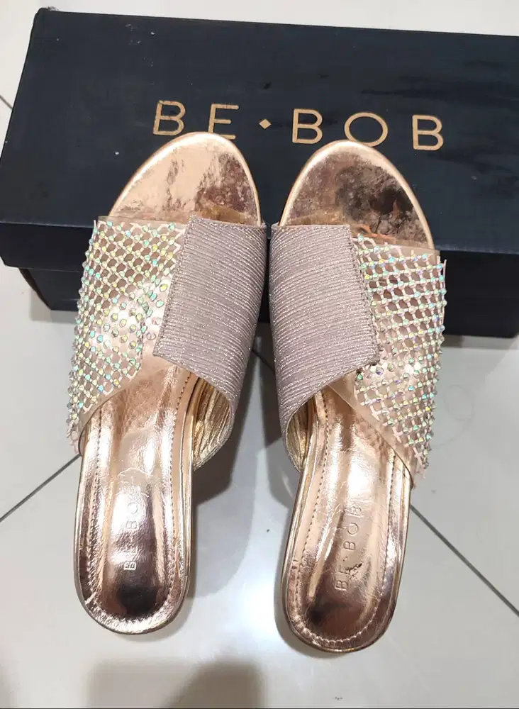 Sendal Be Bob High Heel Wanita - Size 36 - Kondisi Bagus