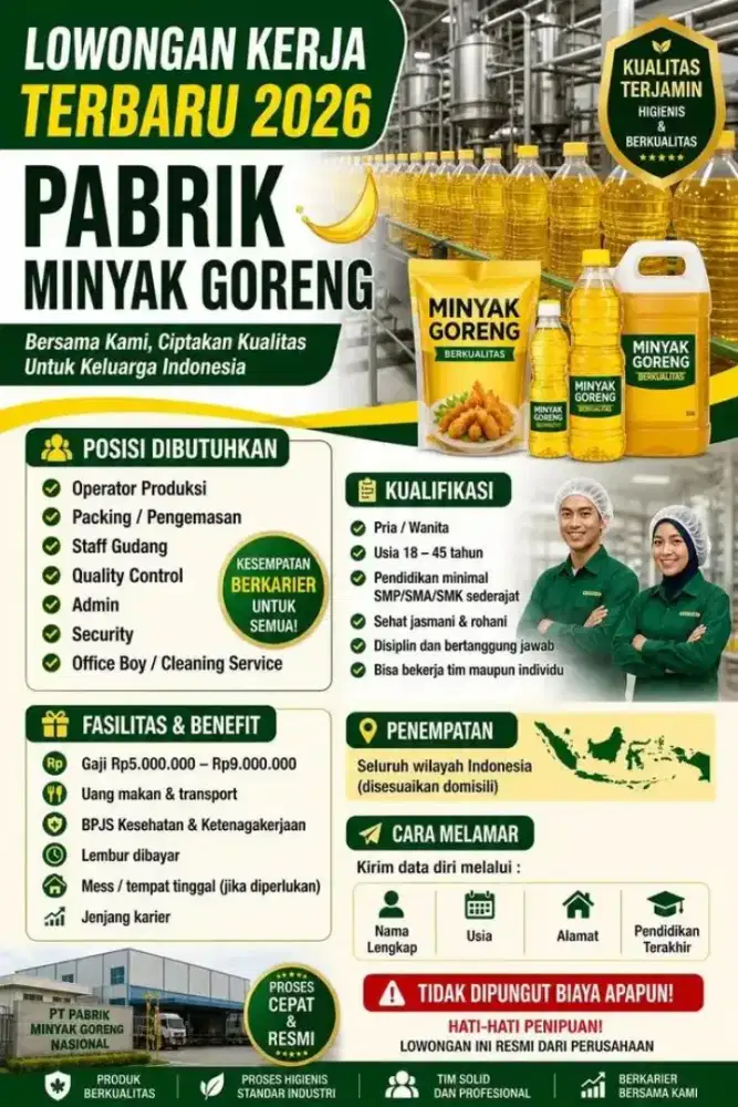 Lowongan pekerjaan MRDIY