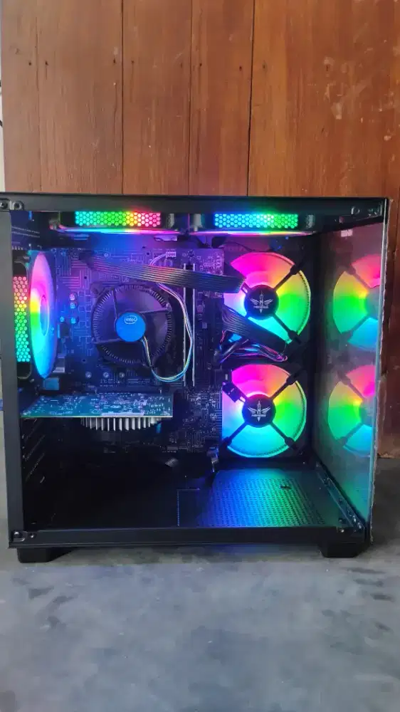 Komputer PC Intel i5 10400 16/128/500gb RX 550 Gaming Desain Render