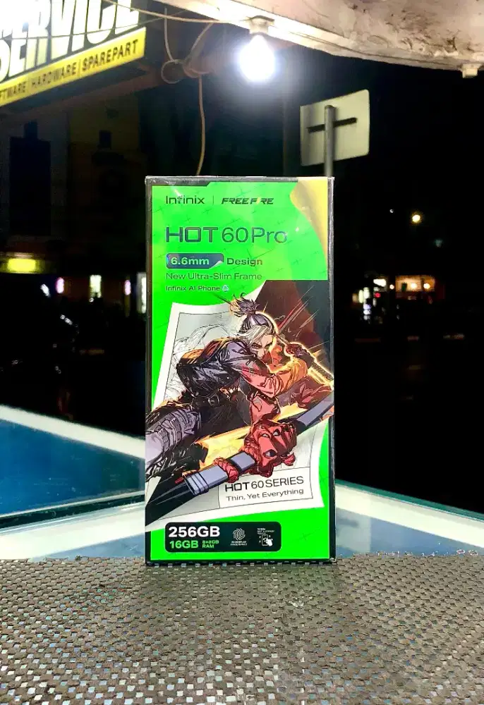 Baru..Infinix Hot 60 Pro Ram 8+8/256 Segel/Garansi resmi.