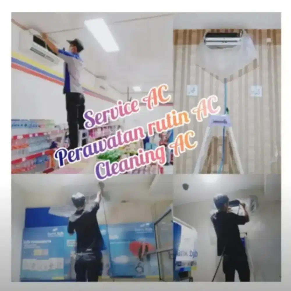 Bongkar pasang AC , service AC , CCTV, listrik