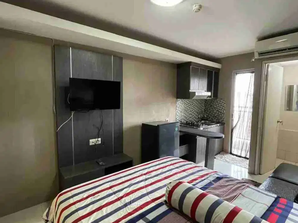 disewa apart STUDIO GREEN PALACE shm per 3bln full furnished