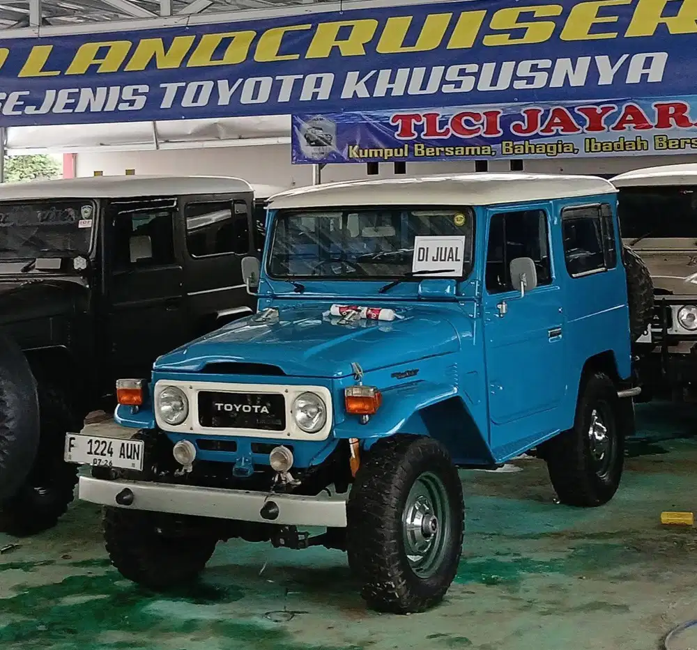 Toyota Land Cruiser BJ40 Diesel 1983 Asli Power Steering AC Ready
