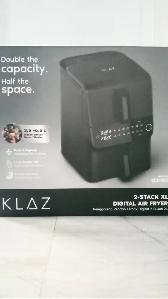 Air Fryer Dual Zone 2 Stack XL Baru