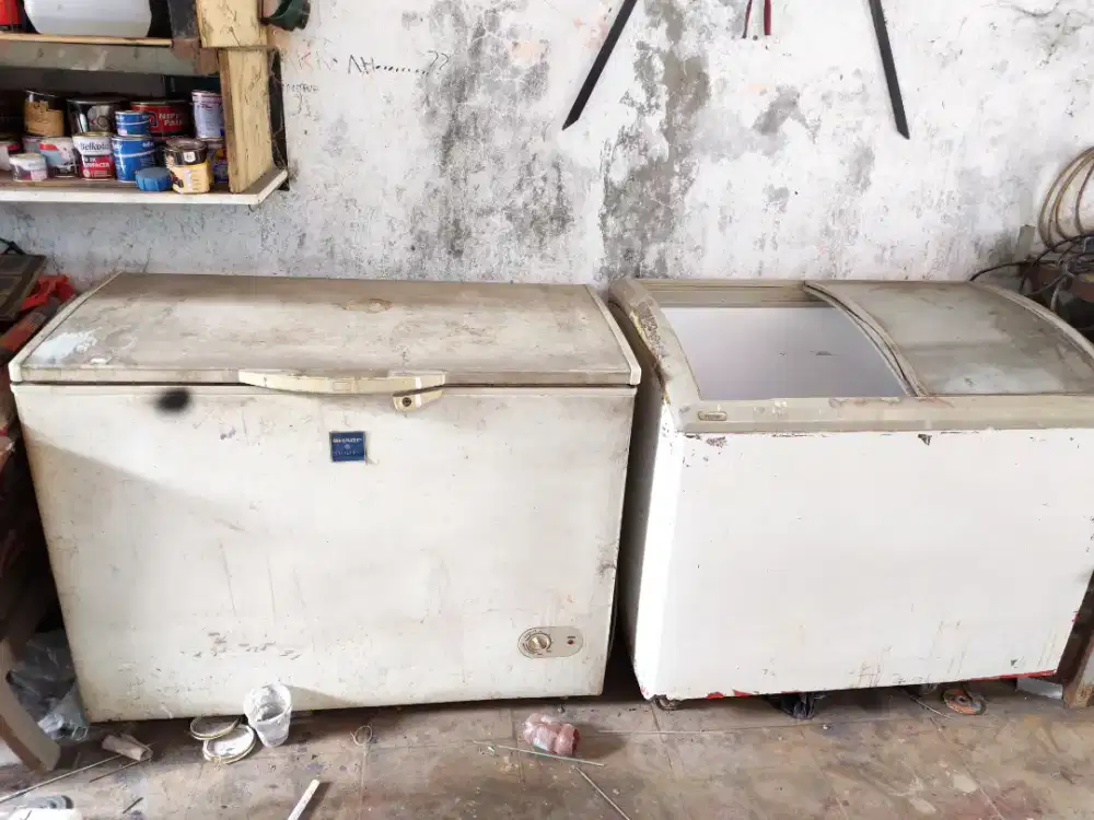 Freezer Box Haier dan Sharp