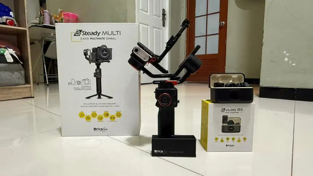 Gimbal B-Steady Multimate 3 Axis B Vlog m3