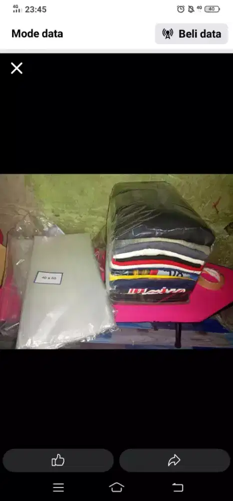 Menerima cuci gosok