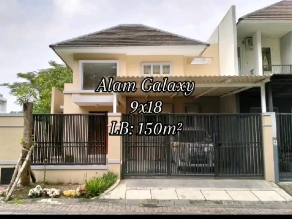 Disewakan Rmh di Alam Galaxy