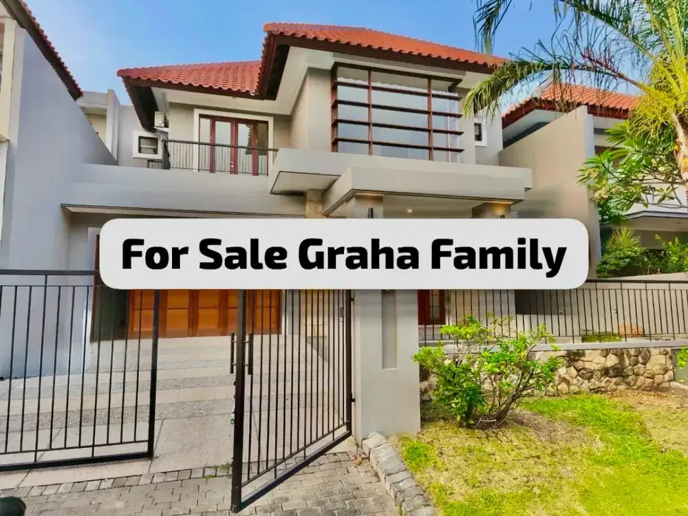 DIJUAL RUMAH GRAHA FAMILI FULL FURNISH MEWAH DI CLUSTER FAVORIT