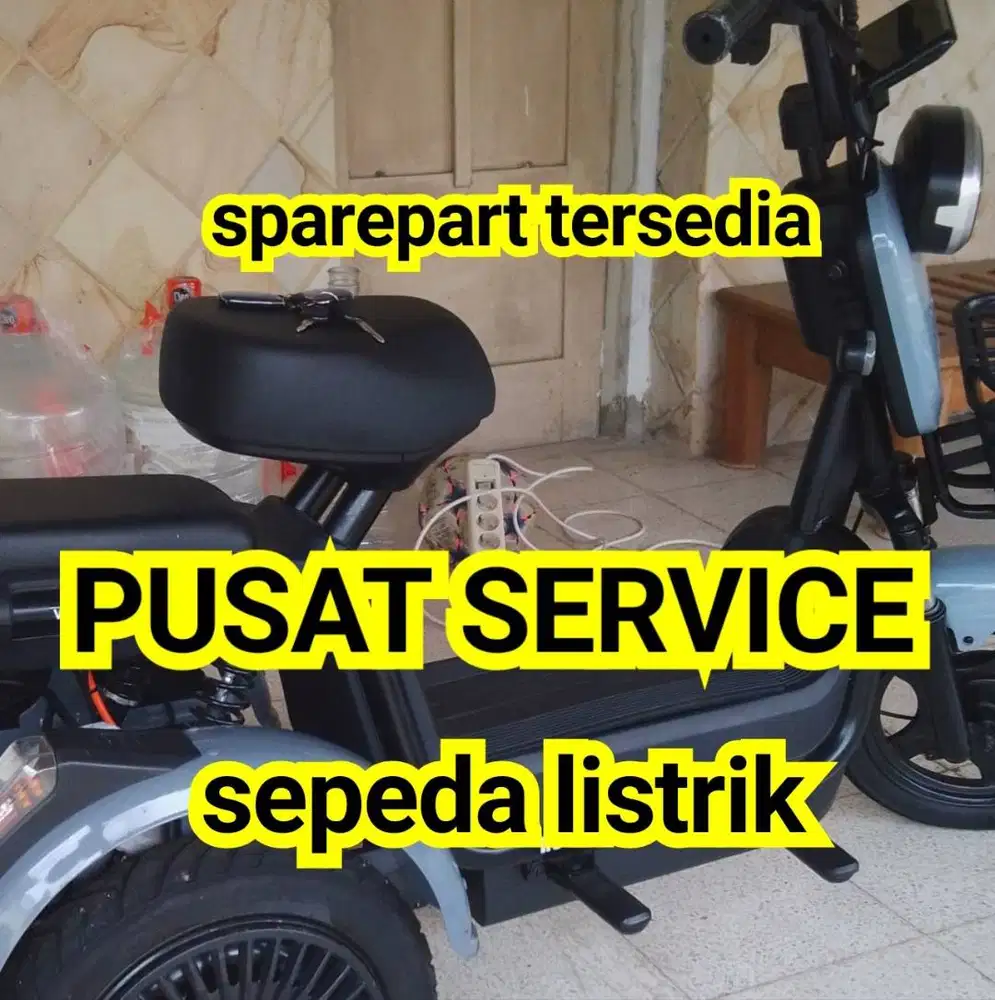 Sepeda Listrik Spesialis Sparepart Bergaransi