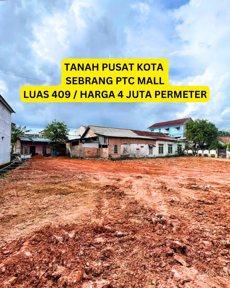 Tanah Strategis Cocok Untuk Rumah Tinggal dan Investasi