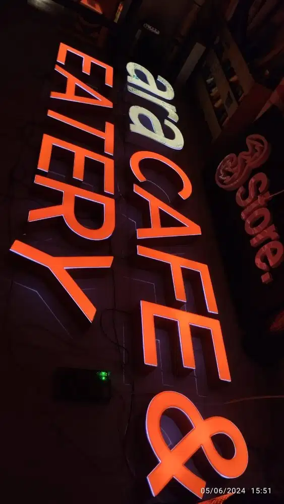 Produsen Huruf Timbul dan Neon Box Outdoor