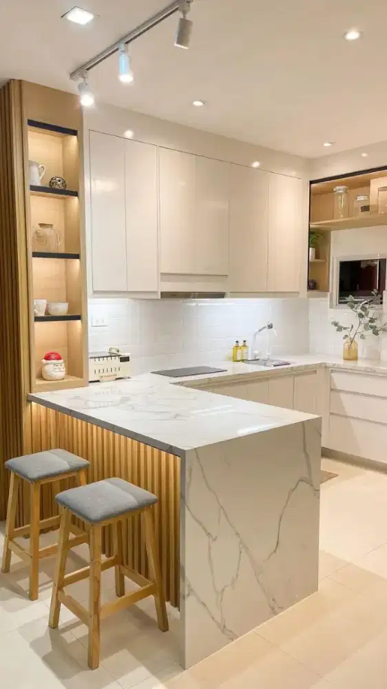 KITCHEN SET MINIMALIS WARDROBE BEDROOM SET BEDROP TV