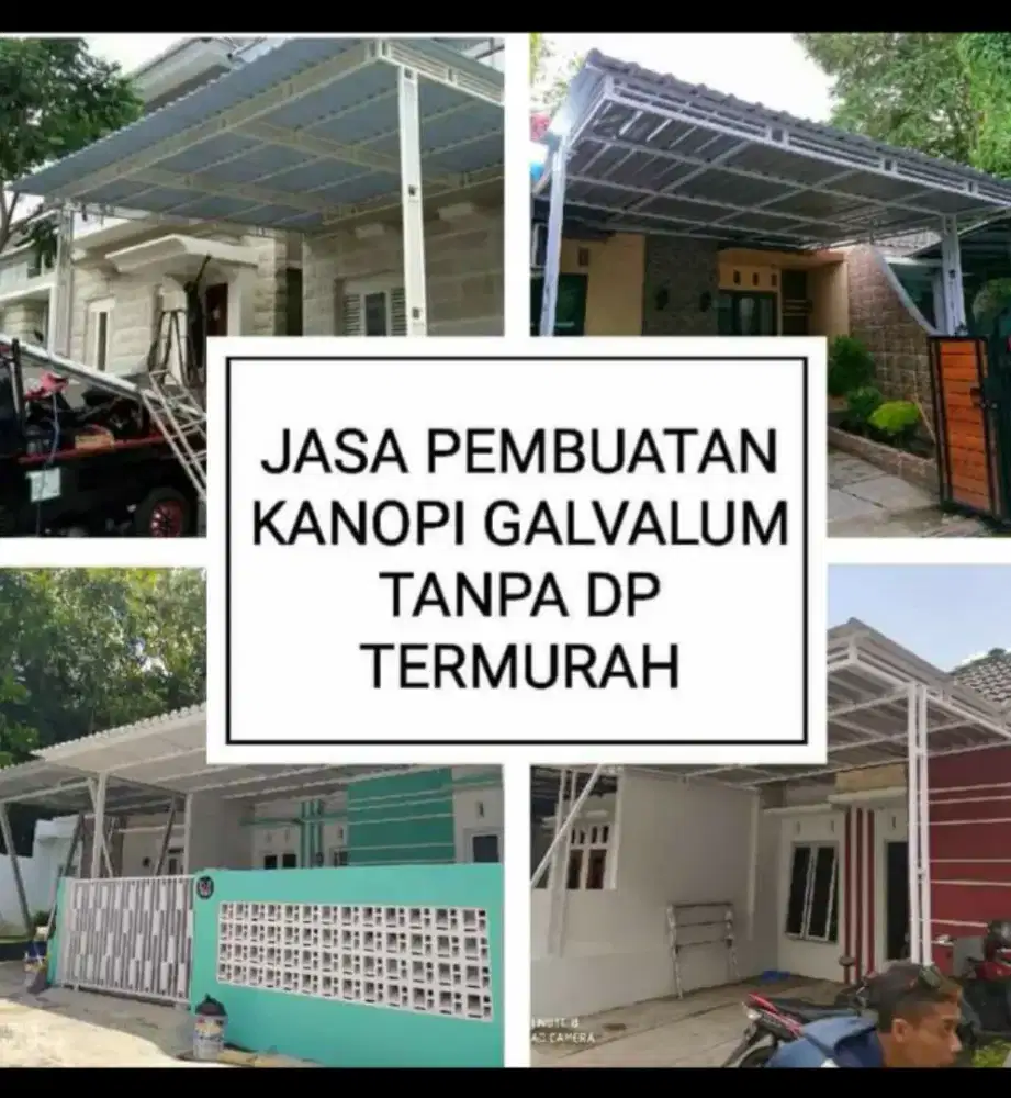 Kanopi Teras Minimalis