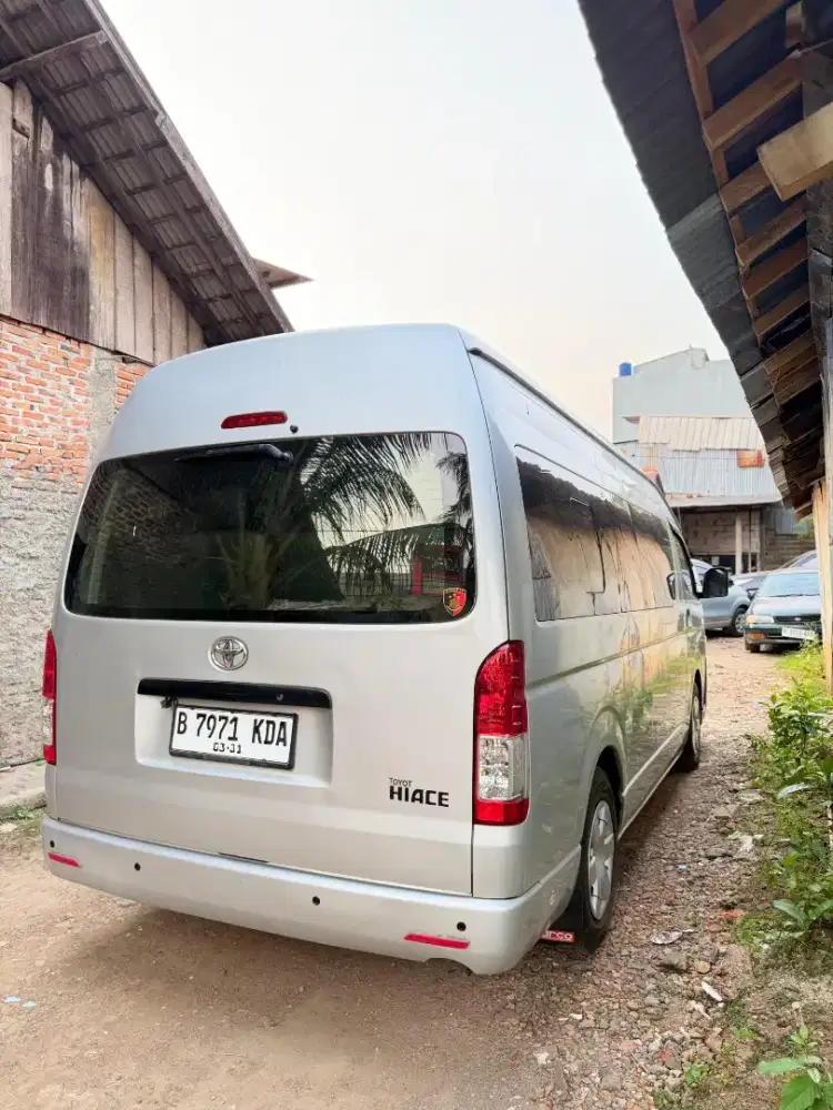 Toyota Hiace Commuter Euro4 CASH jual cepat pajak panjang PRIBADI
