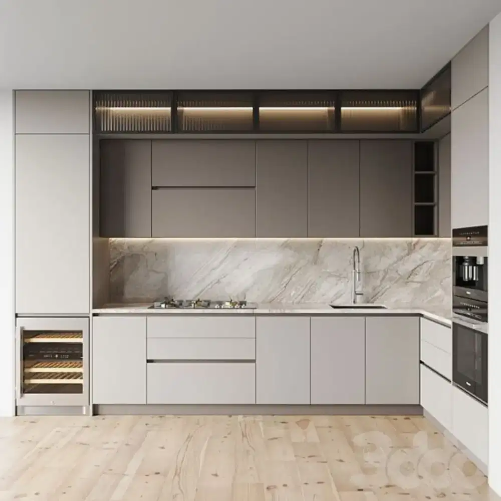 KITCHEN SET MINIMALIS WARDROBE BEDROOM SET BEDROP TV