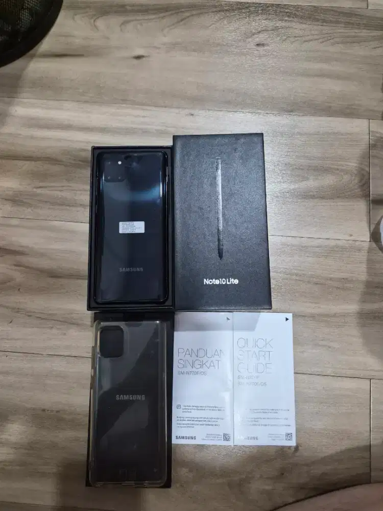 Samsung note 10 lite 8/128 nominus(hp+dus)minus kamera wide kotor,spen