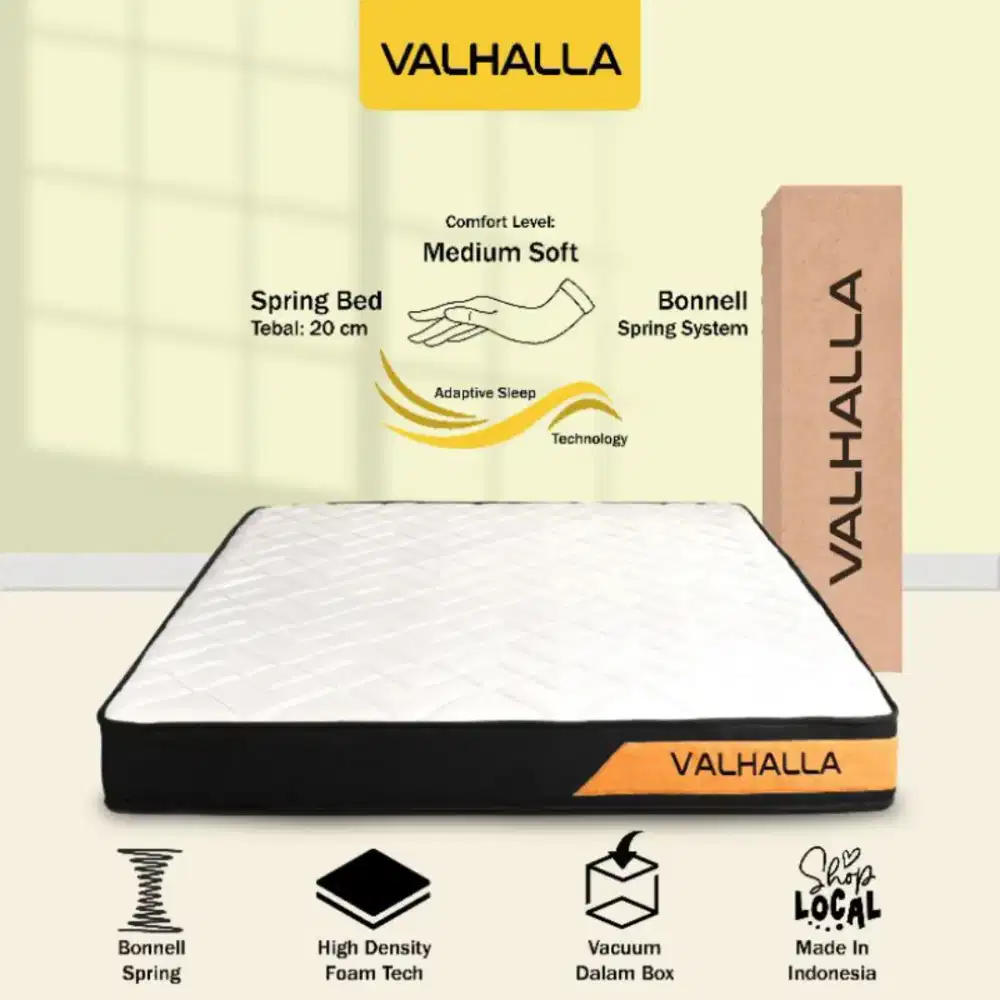 Springbed valhala 180 x 200