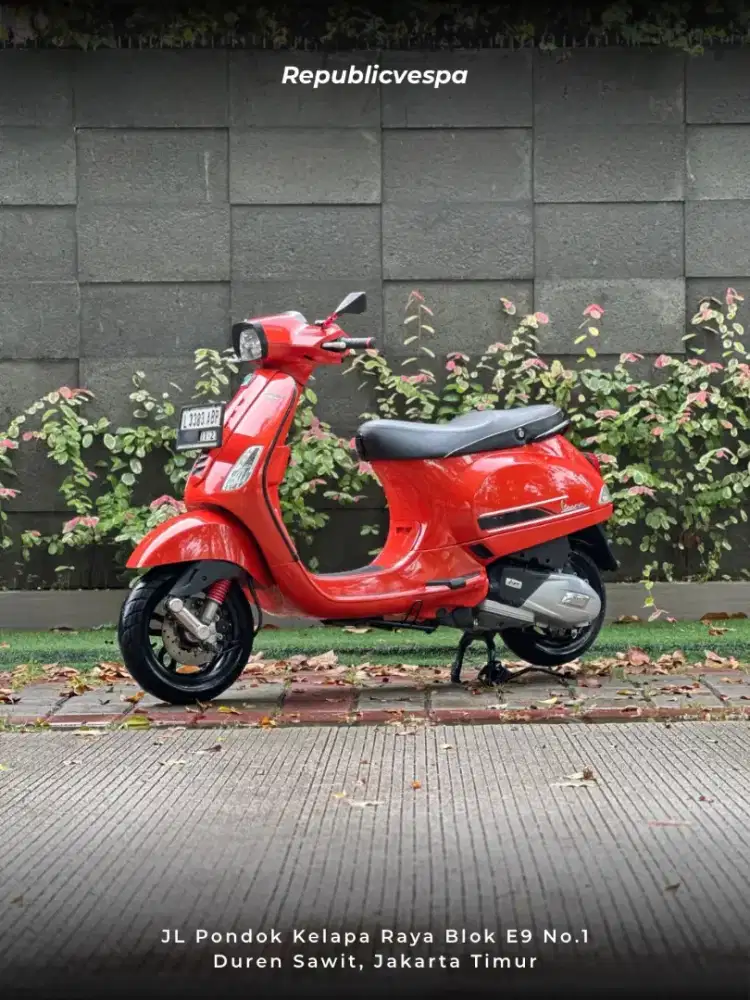 DIJUAL VESPA S 125 IGET FACELIFT TAHUN 2022 PERFECT CONDITION