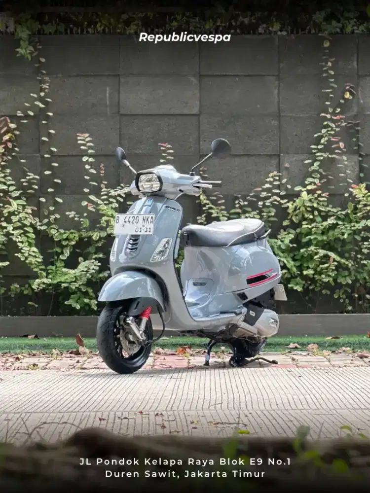 DIJUAL VESPA S 125 IGET FACELIFT TAHUN 2020 PERFECT CONDITION