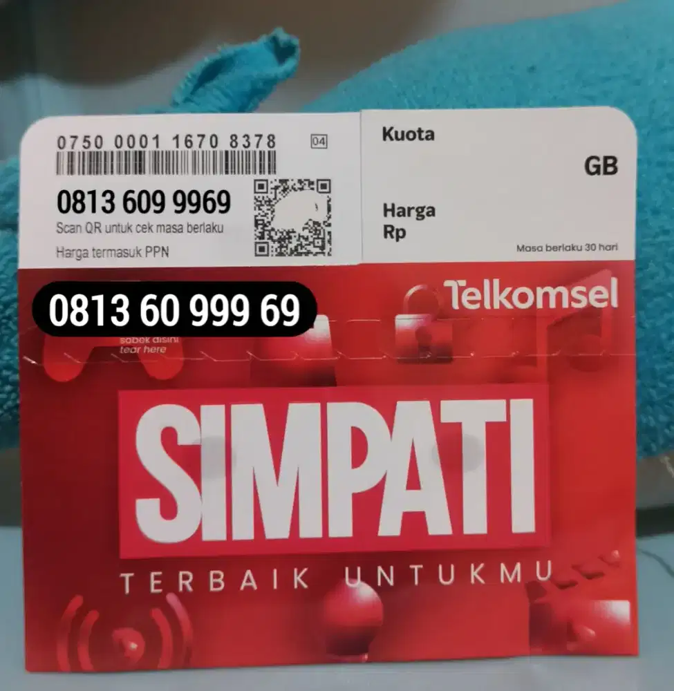 Kartu Perdana Telkomsel SimPati Nomor Cantik 11 Digit