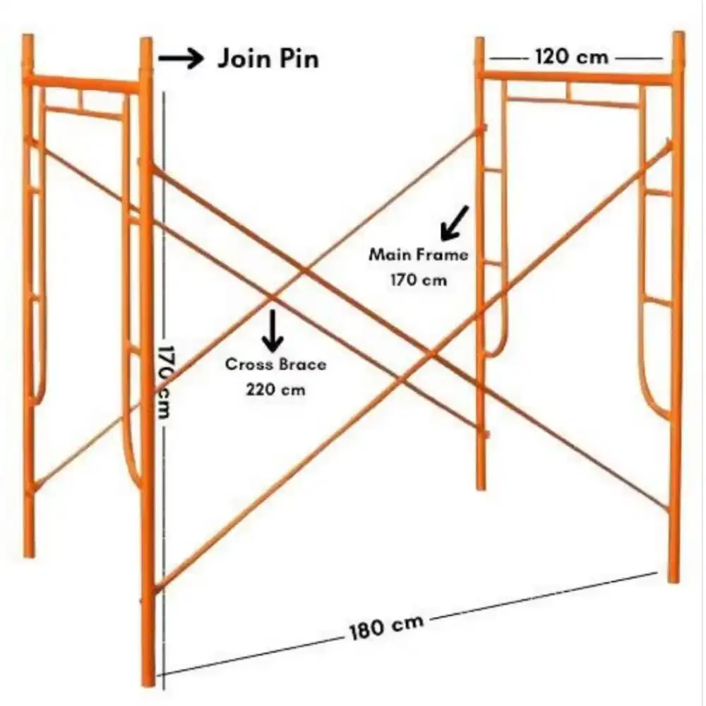 Scaffolding 1 set  170 cm