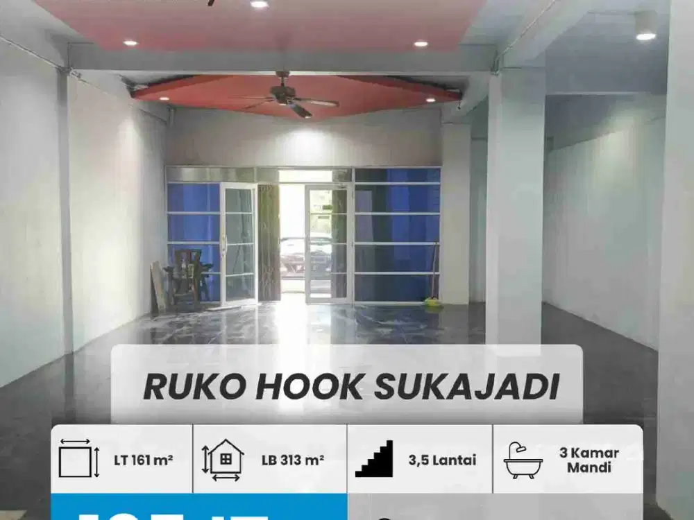 DISEWAKAN RUKO HOOK SUKAJADI, BATAM