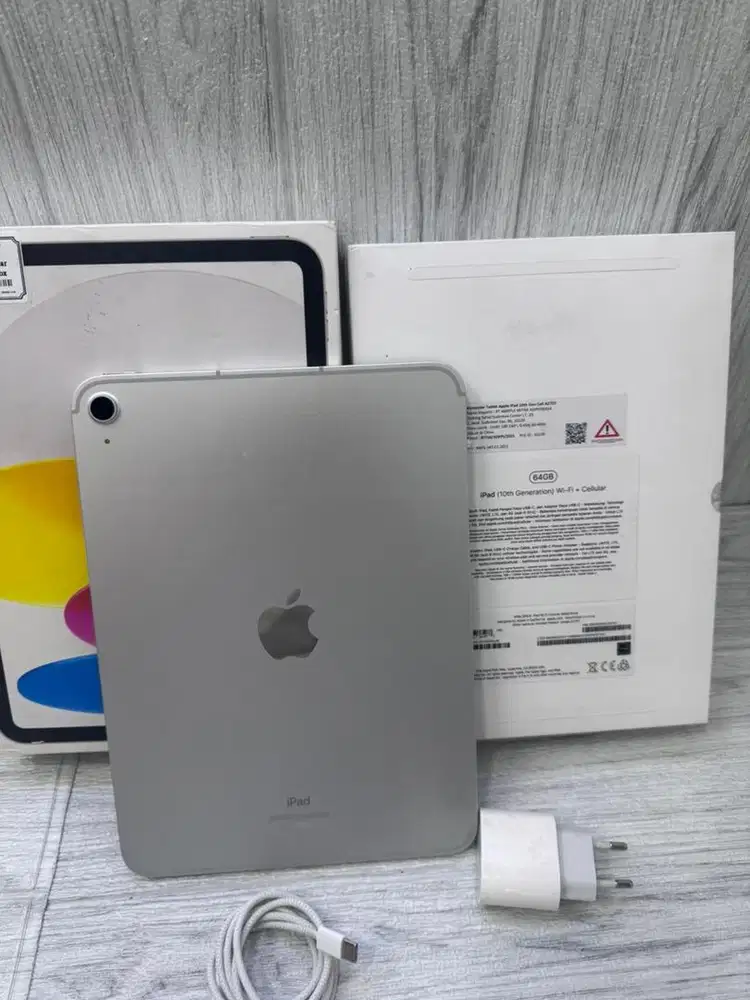 Ipad 10 64Gb celule+wifi ex resmi ibox