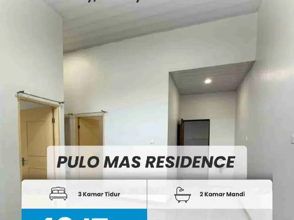 DISEWAKAN RUMAH PULOMAS RESIDENCE, BATAM CENTER