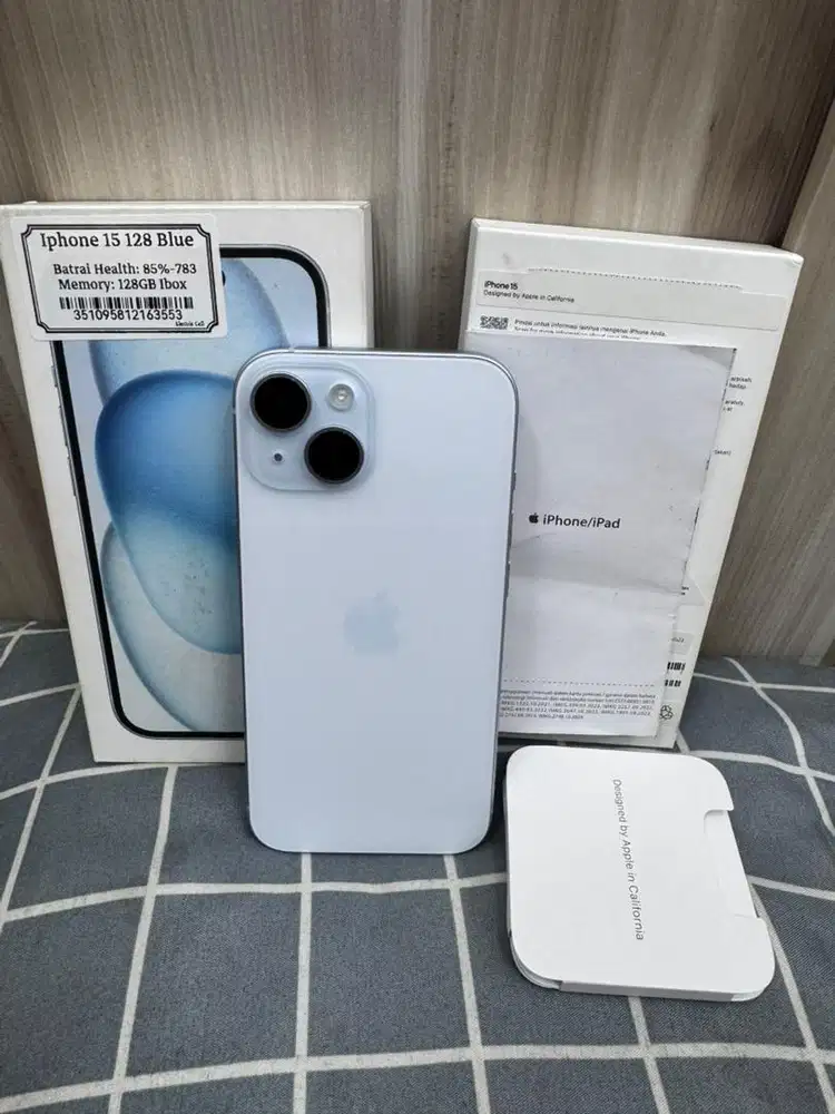 Iphone 15 128gb ex resmi ibox