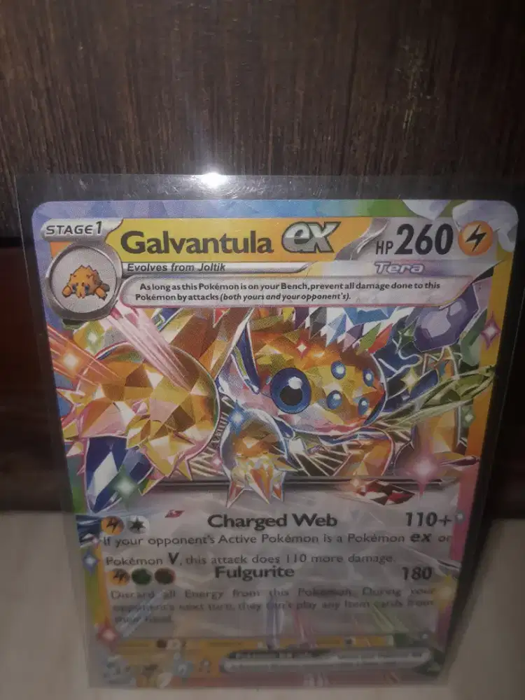 kartu pokemon Galvantula ex 051/142