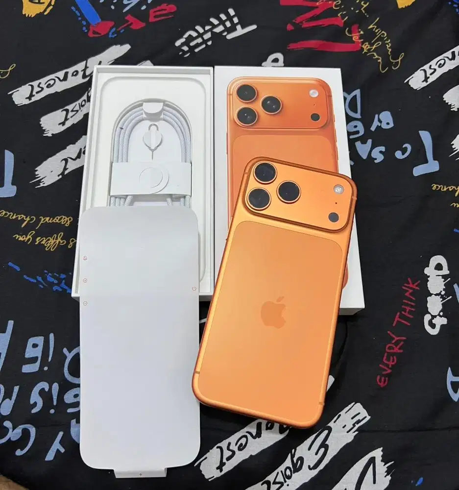 IPHONE 17 PRO MAX 256GB RESMI IBOX FULL ORI BH 99%