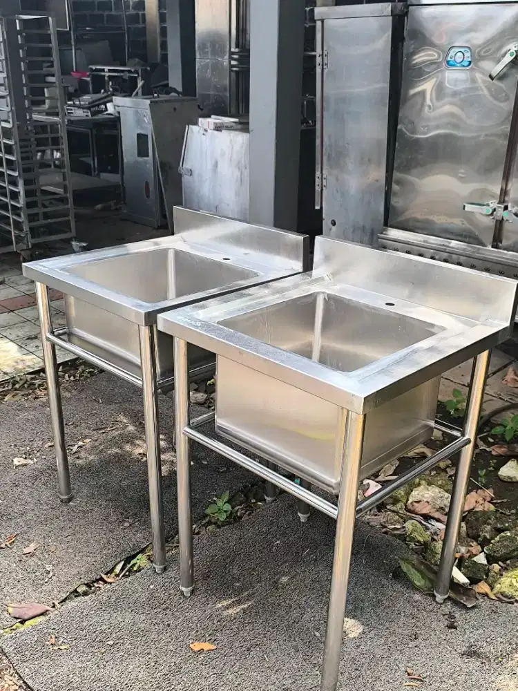 single sink bowl 60 x 60 x 82 (40 x 40 x 30)