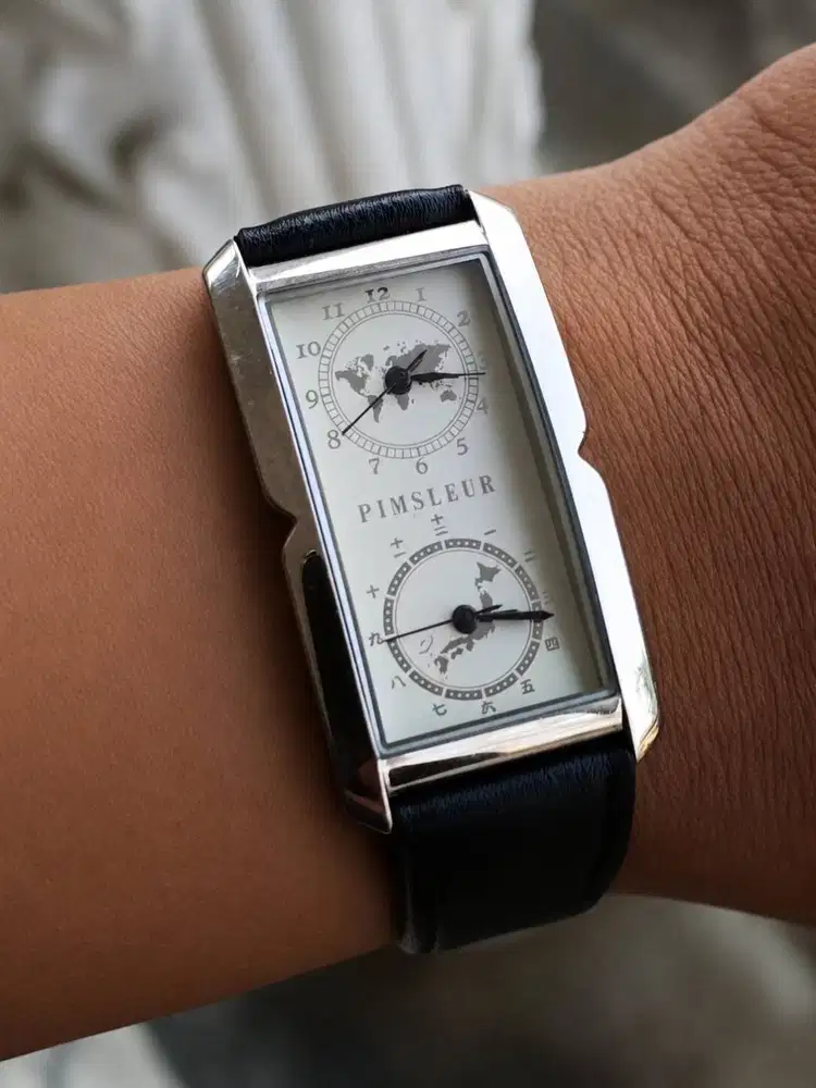 Vintage Pimsleur Dual Time Japan Watch