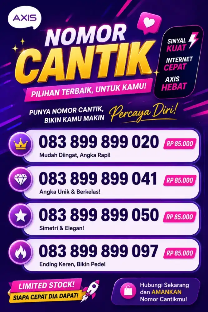 Nomor Cantik Axis