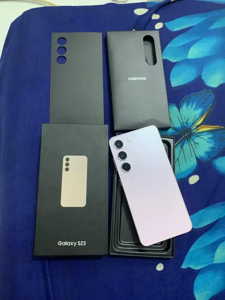 Samsung S23 Basic Sein Ram 8/256 Fullset Mulus Minus Garis 1 Tipis