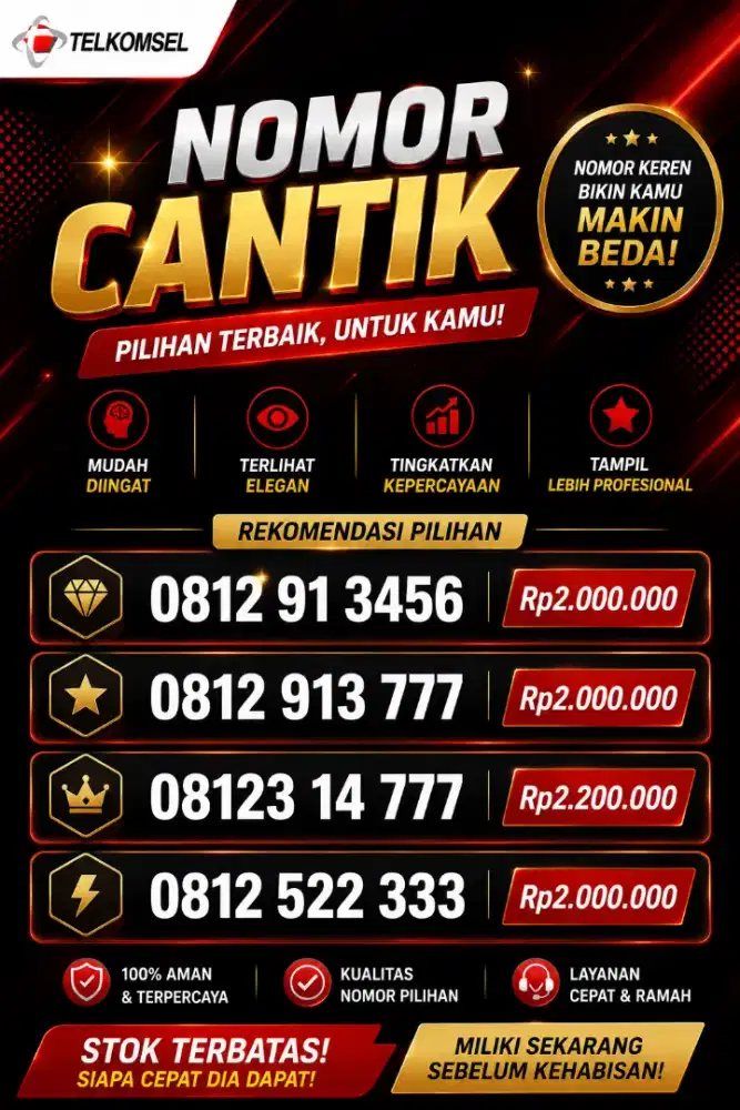 Nomor Cantik Telkomsel