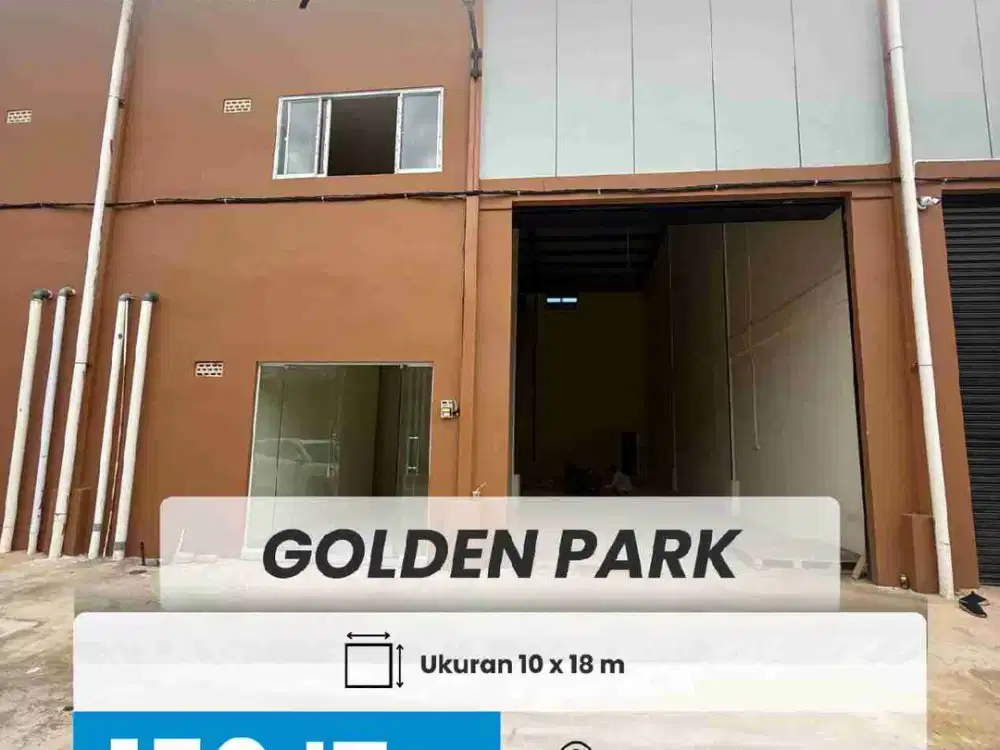 DISEWAKAN GUDANG GOLDEN PARK, BENGKONG, BATAM