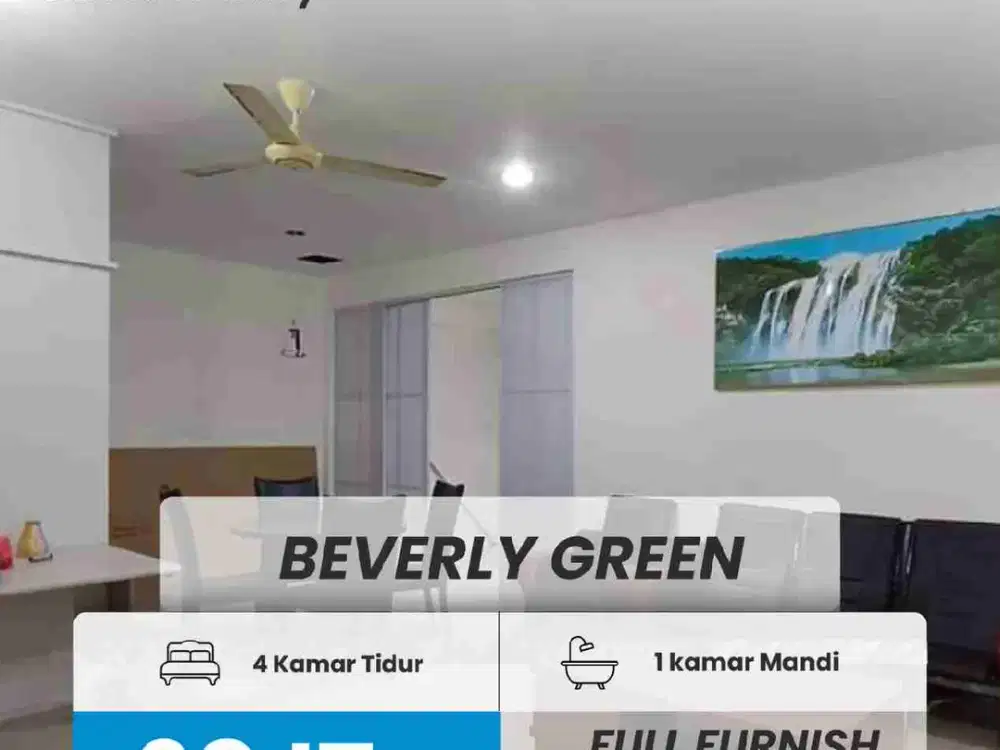 DISEWAKAN RUMAH CANTIK BEVERLY GREEN, BATAM CENTER