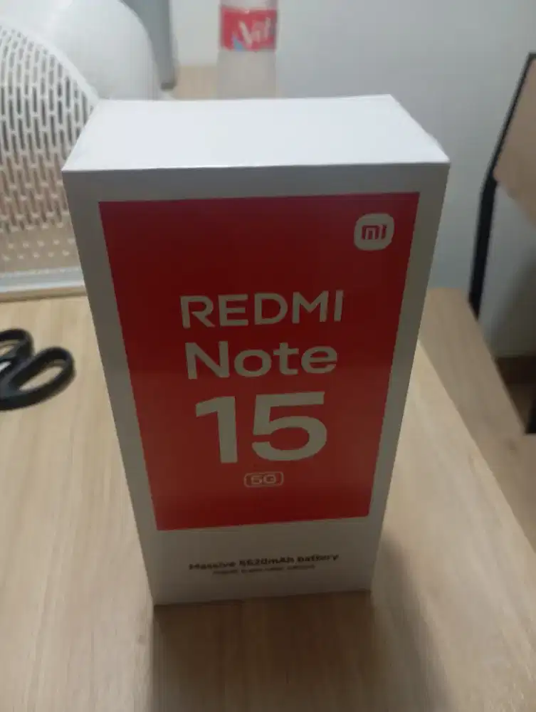 Xiaomi note 15 5G 8/256 Hitam (Segel Baru)
