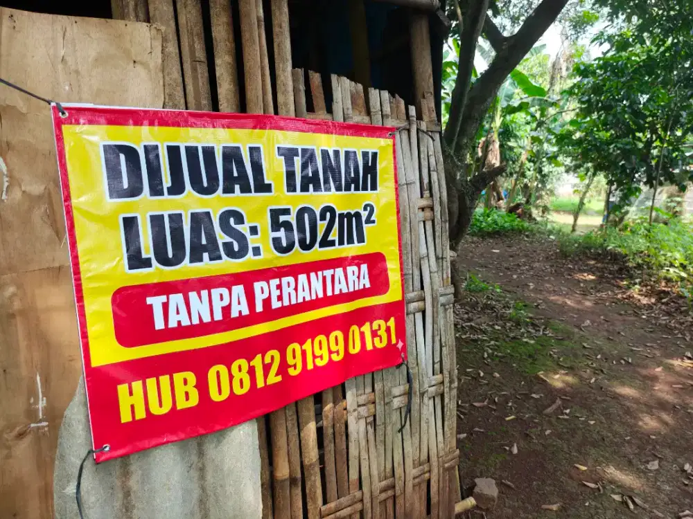 Dijual Tanah Strategis di Leuwinanggung, Tapos
